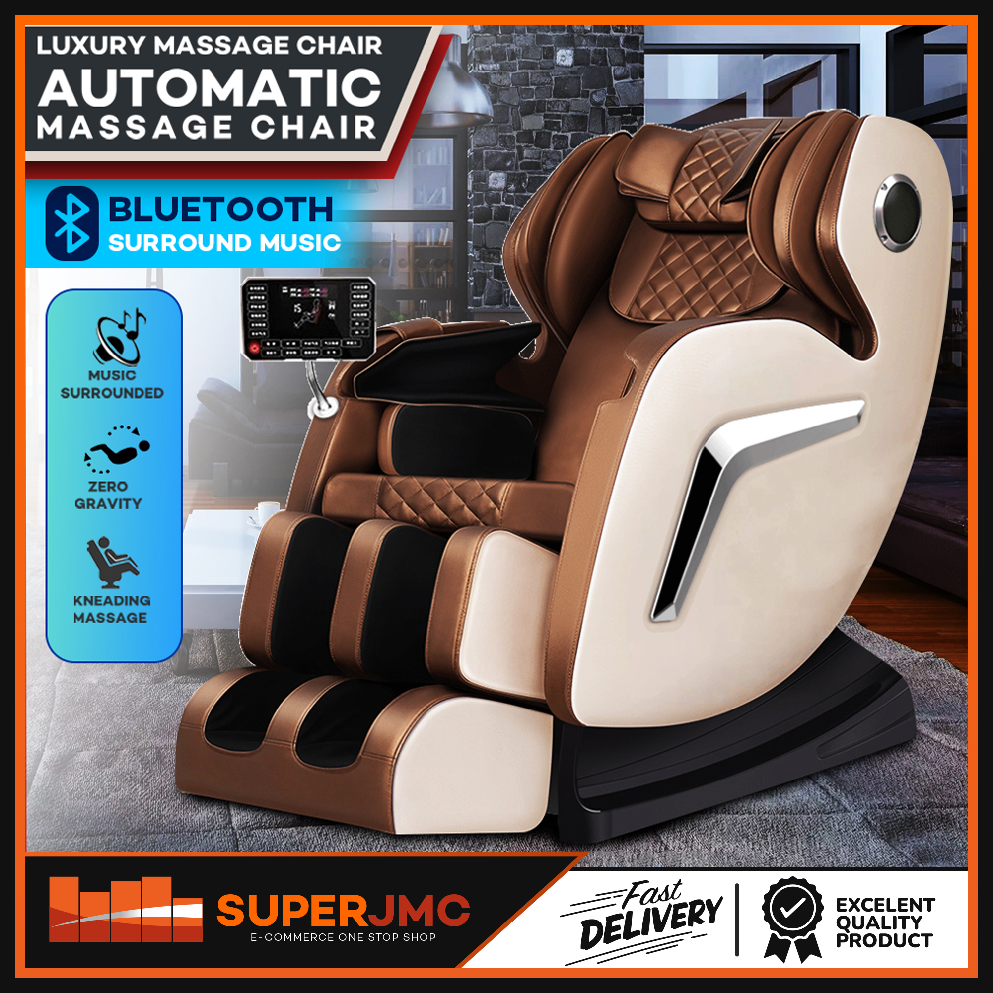 Kemilng Luxurious Whole Body Massage Chair F950 Jmc